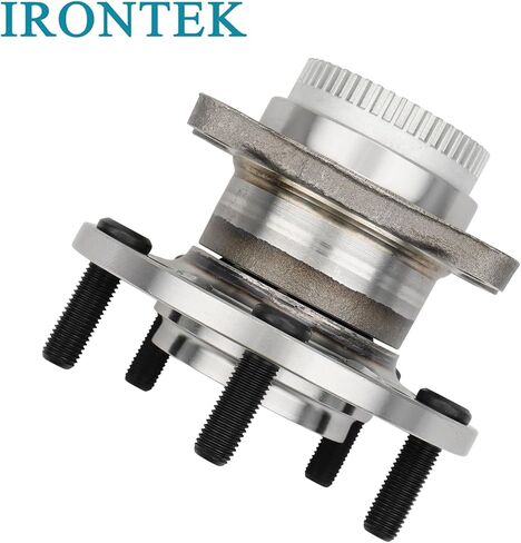 IRONTEK محور العجلة الخلفية ومجموعة المحمل 512492 متوافقة مع Hyundai 2012-2017 Veloster/2013-2014 Elantra Coupe/2011-2016 Elantra/2013-2017 Elantra GT، مع ABS 5 عروات مجموعة محور العجلة قطعة واحدة in Saudi Arabia
