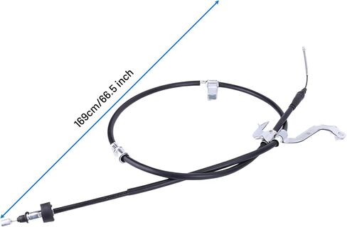 2Pcs Rear Left & Right Side Parking Brake Cable Assy Fit for 2011-2016 Hynudai Elantre Sedan L/GL/GLS/Limited/SE/Sport/Value Edition, 1.8L 2.0L Brake Cable Kit Part 597603X300 597703X300 in Kuwait