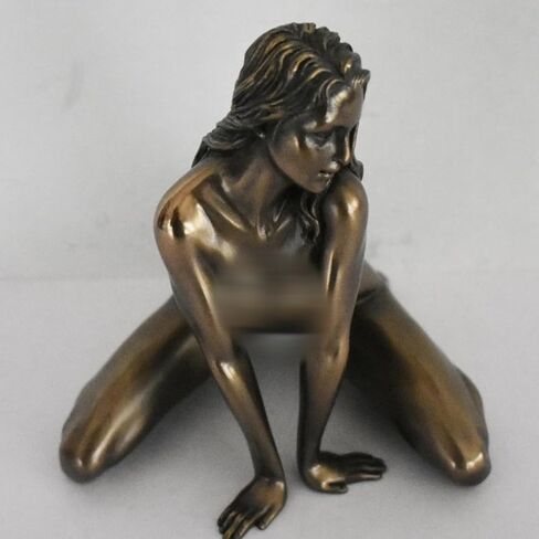 حلي امرأة مثيرة، منحوتة فنية راكعة من الراتنج لغرفة النوم وغرفة المعيشة والمكتب الإبداعي لوضعية الجسم البشري لمحبي الزوجين، تمثال مبتكر مضحك هدية للرجال والنساء in Kuwait