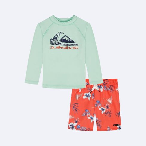 Quiksilver Boys 2 Pc Swim Shirt/Short in Saudi Arabia