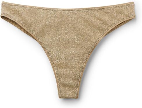 CALZEDONIA Woman's Brazilian Bikini Bottoms Metallic Glow in Saudi Arabia