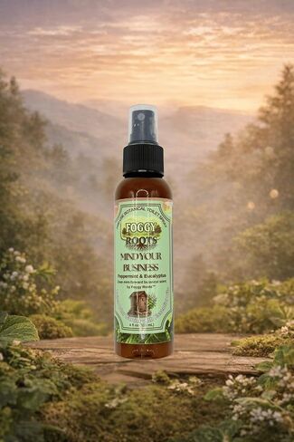 Pre-Use Toilet Spray Peppermint & Eucalyptus Essential Oils – 4 fl oz Over 200 Uses – Botanical Toilet Mist – Toilet Bowl Odor Barrier Spray – Bathroom Odor Control – Mind Your Business in Saudi Arabia