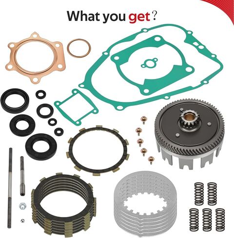 JAVIK Clutch Kit & Outer Clutch Basket With Gear For Yamaha Blaster 200 YFS200 1988-2006 O.E.M# 3JM-16150-01 in Saudi Arabia