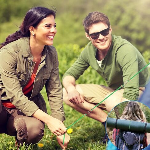 حبال بنجي صغيرة مع خطافات، 80 قطعة من حبل بنجي مطاطي صغير مقاس 10 بوصة قابل للتعديل وأشرطة بنجي مرنة شديدة التحمل للتخييم في الهواء الطلق، والخيام، والأقمشة، والدراجات، وRV، ورفوف سقف الأمتعة، والبضائع in Kuwait