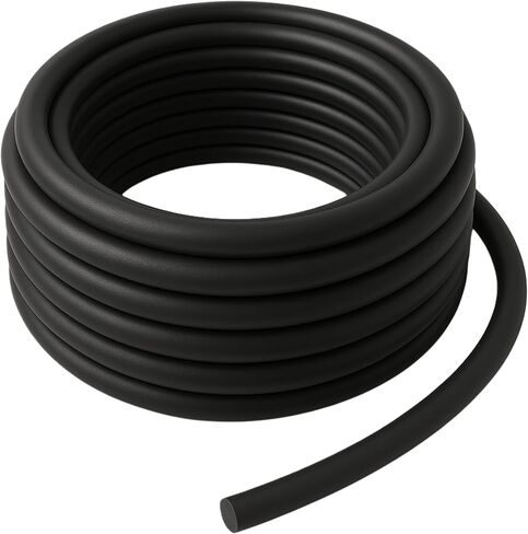 حبل مطاطي طبيعي مقاس 7/16 بوصة × 150 قدم - حبل بنجي مطاطي صلب للاستخدام الصناعي والمنزلي in Kuwait