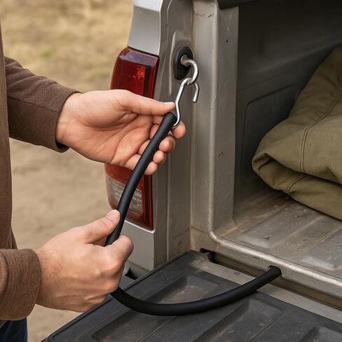 حبل مطاطي طبيعي مقاس 7/16 بوصة × 150 قدم - حبل بنجي مطاطي صلب للاستخدام الصناعي والمنزلي in Kuwait