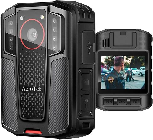 4K GPS Body Cam, Magnet Mount Mini Body Cameras with Audio and Video Recording, Ultra Infrared Night Vision and Fast Charging for Police/Law Enforcement/Delivery in Saudi Arabia