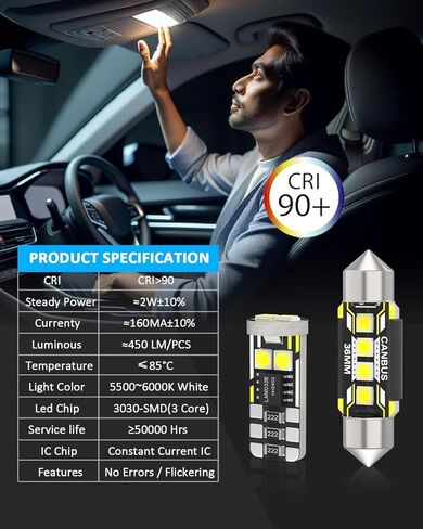 17 Pieces LED Interior Lights Kit Replacement for Mercedes Benz M ML Class GLE-Class W166 2012 2013 2014 2015 2016 2017 2018 White 6000K Interior LED Bulbs + License Plate Lights, Install Tool in Kuwait