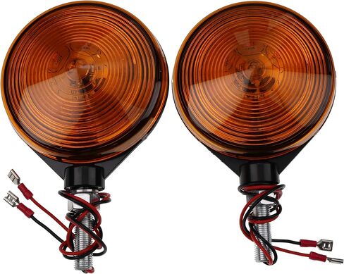2PCS 3C081-75870 Amber Light Compatible with Kubota B L M Series Tractors B2320 B2620 B2650 B2920 B3000 B3200 B3300 B3350 L4740 L4760 L5040 L5060 L5240 L5460 L5740 M5040 M7040 M8540 M9540 M9960 in Saudi Arabia