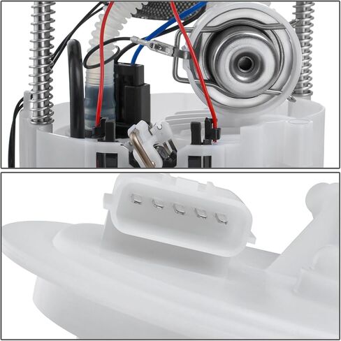 Auto Dynasty [Federal Emissions] E8545M Electric Fuel Pump Module Assembly Compatible with Nissan Altima Maxima Quest 2004-2009, 12V, White in Saudi Arabia
