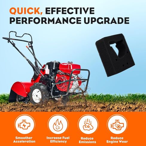 Hipa 2 Pack GX31 فلتر الهواء لهوندا GX31 GX22 FG100 GX 31 GX 22 محرك FG100 الحارث المزارع استبدال 17211-ZM3-800 4 السكتة الدماغية فلتر الهواء in Saudi Arabia