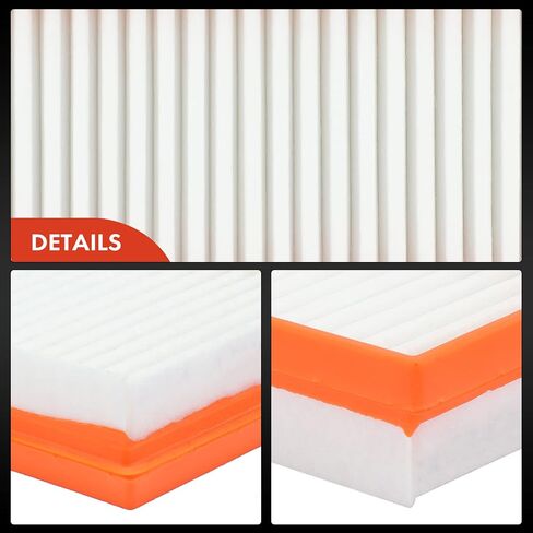 A-Premium 2-PC Engine Air Filter Compatible with Smart Fortwo 2008-2015, L3 1.3L, Flexible Panel, Replace# A0010940301 in Saudi Arabia