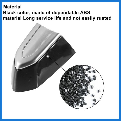 غطاء غطاء أسطوانة قفل الباب الأمامي الأيسر مناسب لكاديلاك CTS - عبوة من 1 ملحقات سيارة سوداء in Kuwait