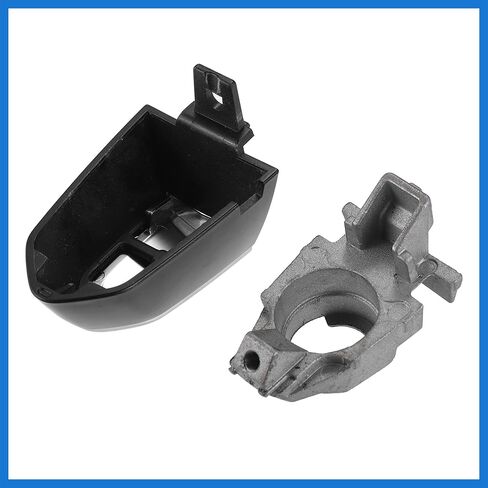 غطاء غطاء أسطوانة قفل الباب الأمامي الأيسر مناسب لكاديلاك CTS - عبوة من 1 ملحقات سيارة سوداء in Kuwait