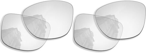 2 Pairs Non-Polarized Replacement Lenses for Ray-Ban Meta Skyler (Gen 2) RW4014 52mm Smart Sunglasses, Anti-Scratch and Impact Resistant in Saudi Arabia