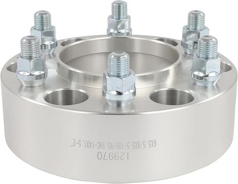 ECCPP 6x5.5 to 6x5.5 hubcentric Wheel Spacers 2 inch 6 lug Fit for FJ Cruiser 2007-2014| for 4Runner 1996-2009| for Sequoia 2001-2007 Centric Bore 106mm Hub/ 95.1mm Wheel Bore-4PCS in Saudi Arabia