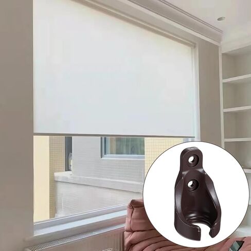 8PCS Bungee Ball Cords Receivers Brackets, Brown Universal Bungee Kit Parts Replacement Mounting Brackets for Exterior Outdoor/Indoor Sun Shades, Room Roller Sun Shade in Kuwait