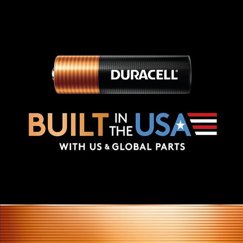 Duracell MN15P36 Standard Battery, AA, Alkaline, PK36 Lighting, 36 Count (Pack of 1), Black in Kuwait