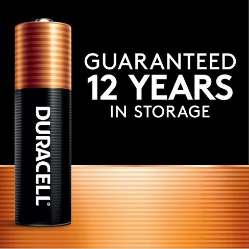 Duracell MN15P36 Standard Battery, AA, Alkaline, PK36 Lighting, 36 Count (Pack of 1), Black in Kuwait