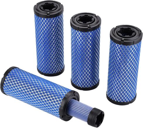 (BLUE) P822858 P821575 11013-7044 11013-7045 Air Filter Set Compatible with Donaldson FPG05 Replaces 2508301 2508304 46438 42985 6672467 6672468 PM252Z PM260Z (4pcs) in Kuwait