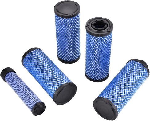 (BLUE) P822858 P821575 11013-7044 11013-7045 Air Filter Set Compatible with Donaldson FPG05 Replaces 2508301 2508304 46438 42985 6672467 6672468 PM252Z PM260Z (4pcs) in Kuwait