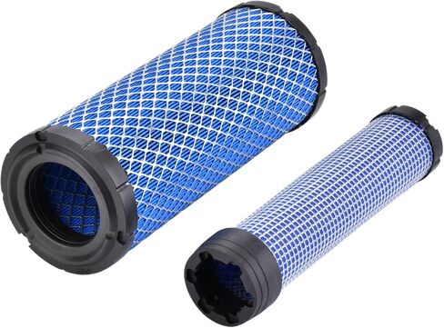 (BLUE) P822858 P821575 11013-7044 11013-7045 Air Filter Set Compatible with Donaldson FPG05 Replaces 2508301 2508304 46438 42985 6672467 6672468 PM252Z PM260Z (4pcs) in Kuwait