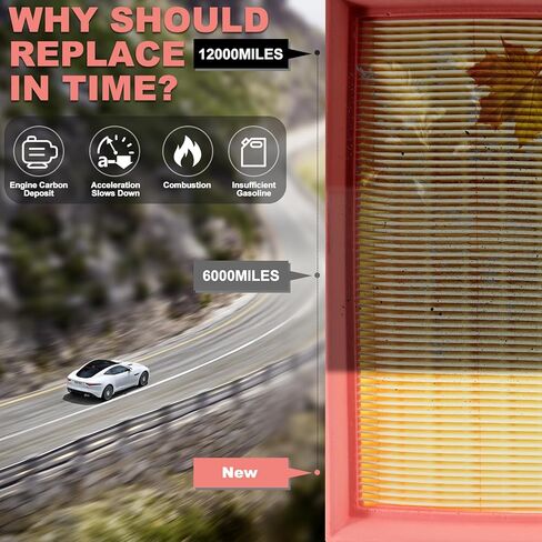 Cabin Engine Air Filter for Toyota Camry RAV4 Highlander Hybrid Sienna Venza Corolla 2025 2024 2023 2022 2021 2020 in Kuwait