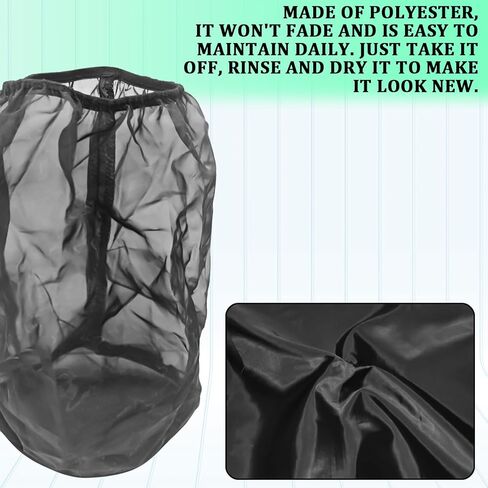 Cold Air Intake Filter Cover, Thickened Dust-proof Water-proof Motorcycle Universal Air Intake Cover Filter Sock Compatible with Harley Davidson Touring, for High Flow Cone Air Filter (L) in Kuwait