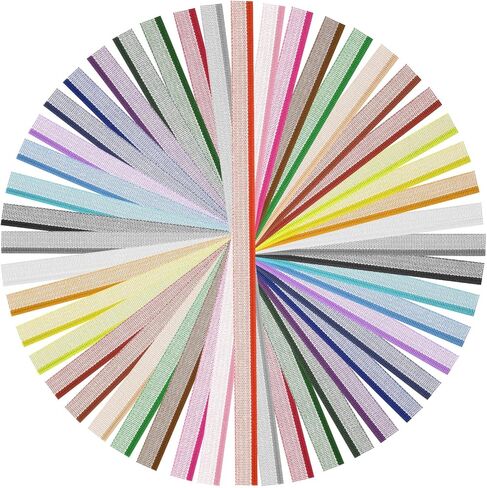 24PCS Book Binding Endbands, 12 Inch 24 Colors Cotton Book Binding Materials Kit for Decor, Colorful Bookbinding Supplies for Books Making Repair Kit(Solid Colors) in Kuwait