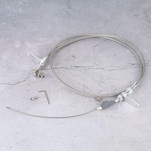 Trans Kickdown Cable Kit Stainl Down Detent Fits for 904 Kit Been Enhanced for More Durability and Efficiency Smoother Trans Kickdown Cable Kit Throttle CableKickdown in Saudi Arabia