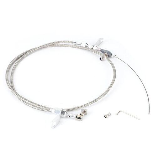 Trans Kickdown Cable Kit Stainl Down Detent Fits for 904 Kit Been Enhanced for More Durability and Efficiency Smoother Trans Kickdown Cable Kit Throttle CableKickdown in Saudi Arabia