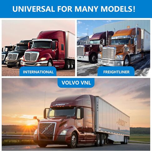 250th Anniversary Side Window Sun Shade for Semi Truck, Interior Truck Windows Shades RV Semi Truck Accessories Compatible with Freightliner, Volvo VNL, International Trucks (Black Eagle) in Kuwait