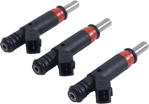 3 PCS Fuel Injectors Compatible with Sea-Doo GTX 4-TEC RXP RXT Wake Speedster 215 Challenger 180 2003-2011 Replaces 420874520 420874391 420874394 874-520 874520 in Kuwait