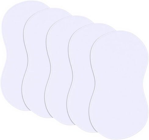 Pack of 5,Baby Burp Cloths,Soft and Absorbent,Unisex,Easy to Use in Kuwait