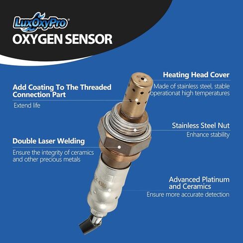 Oxygen O2 Sensor Upstream and Downstream for Nissan Sentra Versa Cube Altima Maxima 1.8L 2.0L 2.5L 3.5L 2007-2012, Replace 234-9039 234-4380 2Pcs in Kuwait