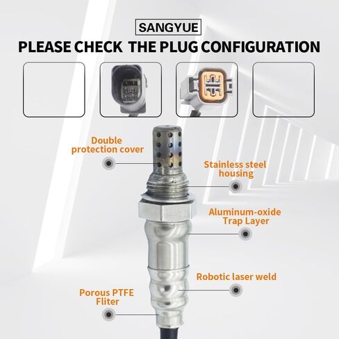 2X Oxygen O2 Sensor 1 & 2 for 2013-2014 Hyundai Sonata 2.0L Upstream + Downstream in Saudi Arabia