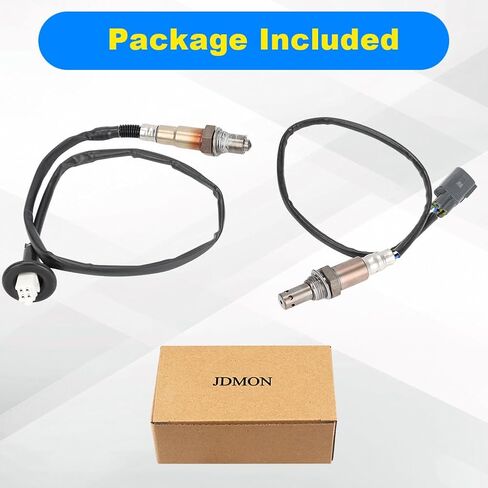 JDMON 2PCS O2 Oxygen Sensor Replacement for 2005-2008 Toyota Matrix, Corolla, Pontiac Vibe 1.8L Compatible with 234-9052, 234-4233, 88974015 in Saudi Arabia