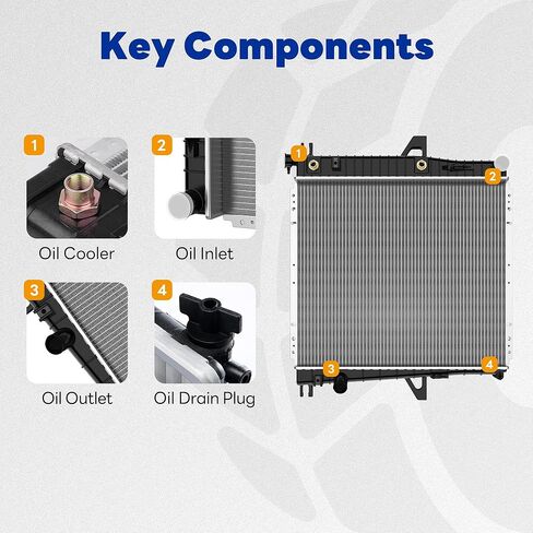 مشعاع كامل، متوافق مع 1998-2005 Ford Explorer 98-11 Ranger 1998-2008 Mazda B3000 1998-2010 B4000 2001 Mercury Mountaineer in Kuwait