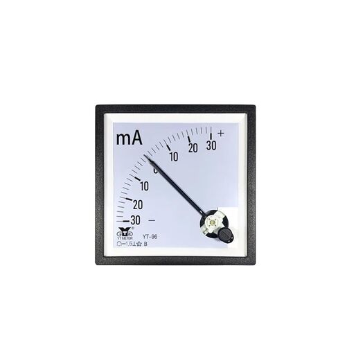 CP96 زائد أو ناقص ملليمتر ميكرومتر ± 500uA 1mA 5mA 10mA ثنائي الاتجاه مقياس التيار الكهربائي BE96 YT96 in Kuwait