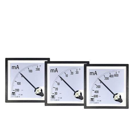 CP96 زائد أو ناقص ملليمتر ميكرومتر ± 500uA 1mA 5mA 10mA ثنائي الاتجاه مقياس التيار الكهربائي BE96 YT96 in Kuwait