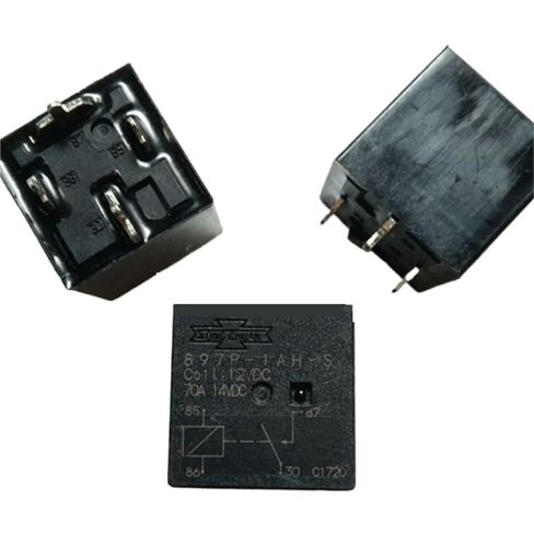 10 قطعة/الوحدة التتابع 897P-1AH-S 12VDC مرحل السيارة 4 دبابيس 70A in Kuwait