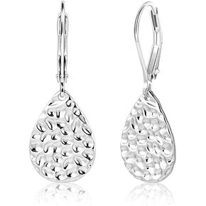 أقراط متدلية على شكل دمعة ذهبية، أقراط متدلية بيضاوية مسطحة، قرط متدلي على شكل قطرة ماء، أقراط متدلية مسطحة ناعمة للنساء، مجوهرات مضادة للحساسية in Kuwait