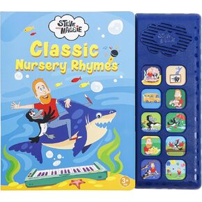 Steve and Maggie Sing-Alongs 10 Button Sound Book Toys Dinosaur Toys Learning & Education Toys Books Interactive Books for Toddlers 2-8 Gifts for Boys & Girls in Kuwait