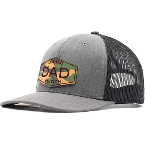 قبعة سائق الشاحنة من الجلد المموه، هدايا قبعة الأب لعيد الميلاد وعيد الميلاد من الابنة والزوجة والابن in Kuwait