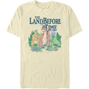 Fifth Sun Unisex-Adult Land Before Time Friends Before Time Short Sleeve Tee Shirt in Kuwait