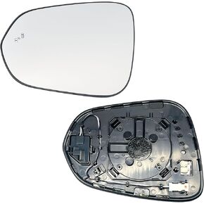 Driver Side Mirror Glass Replacement for Lexus NX200t NX300 NX300h (2015-2021), RX350 RX450h (2016-2022) | Heated, with Blind Spot Monitor (BSM/BSD) | Non-Auto Dimming, 2-Pin Connector in Saudi Arabia