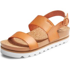 Women's Platform Sandals Arch Support Beach Slides for Woman Orthotic Summer Causal Cork Footbed Adjustable Buckle Elastic Band Cushion Cute Flatform sandalias de mujer in Saudi Arabia