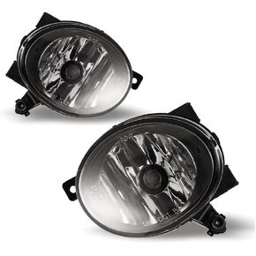 Pair Fog Lights compatible with Beetle 2015-2018 Front Bumper Driving Lamps Assembly Clear Lens in Kuwait