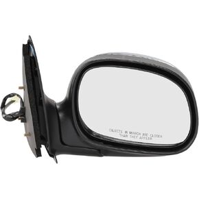 JC Whitney Passenger Side Power Non-Heated Mirror for Ford F-150 1998-2002 Chrome Extended & Standard Cab Only in Kuwait