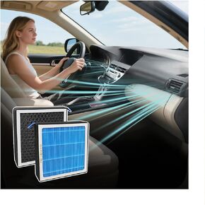 فلتر هواء كابينة ماشا لسيارة Lexus RX350 (2010-2015) RX450h ES350 ES300 GS350 GS450h IS350 LS460 LX570 NX300 NX300h UX200 GX460، مع مرشحات هواء بديلة من الكربون المنشط in Kuwait